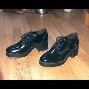 Black shoes from f21